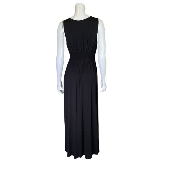 Chico's | Women's Black Long Maxi Dress | Size: M - Picture 7 of 8